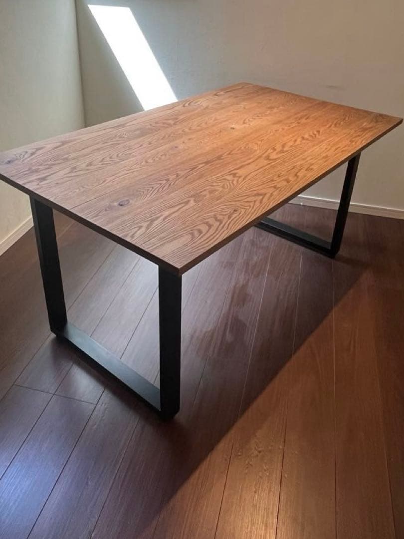 限定値引中✴︎MOMO NATURALオークダイニングテーブルVENT RECT