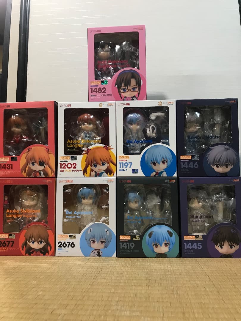 Evangelion ねんどろいど Nendoroid x9 エヴァンゲリオン