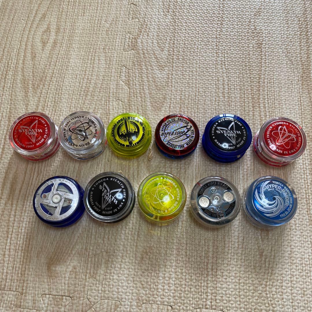 ハイパーヨーヨー　19個入り　ボックス付き　パーツケース