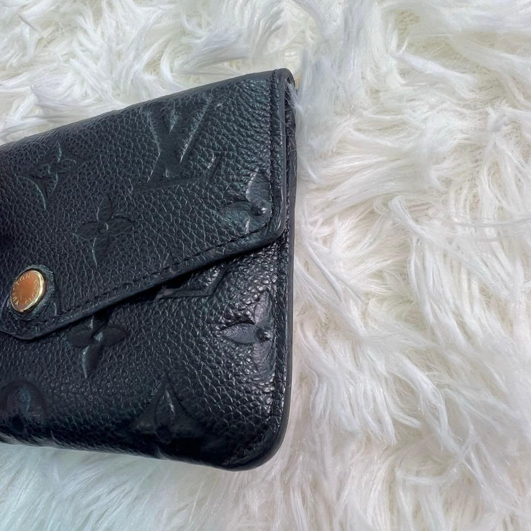 ルイヴィトン　ポシェットクレ　アンプラント　ブラック　ケース