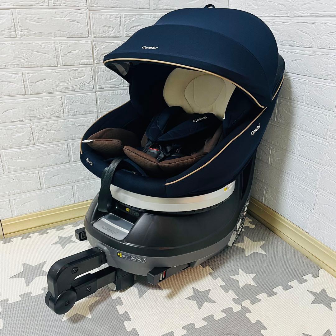 【☆極美品☆】コンビ☆チャイルドシート☆クルムーヴスマートisofix☆ネイビー