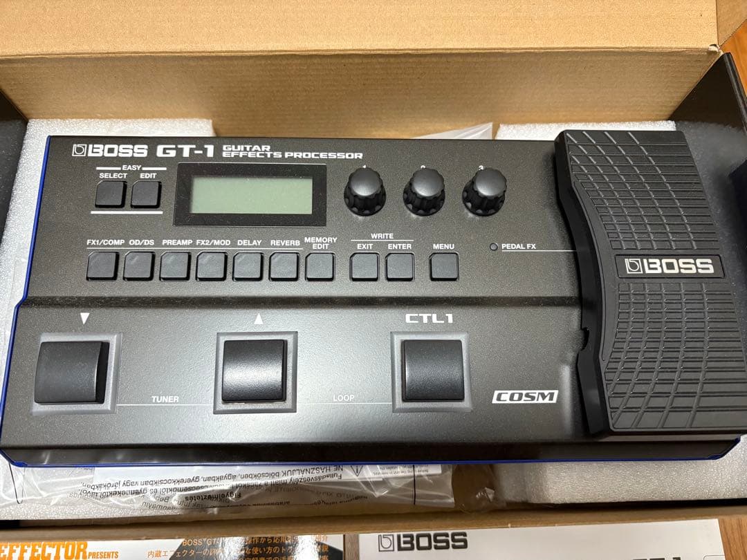 【新品未使用】BOSS GT-1 ギターエフェクター