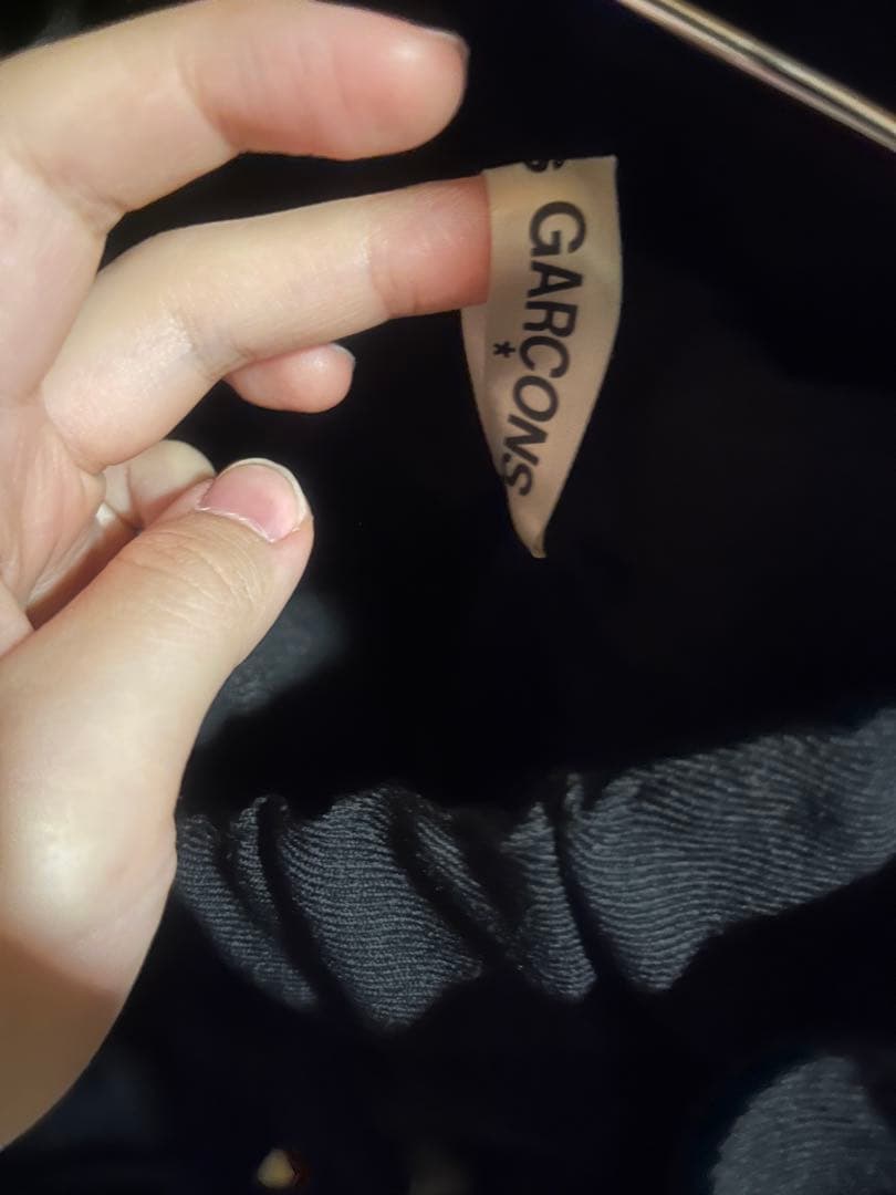 COMME des GARÇONS 黒 バルーンパンツ