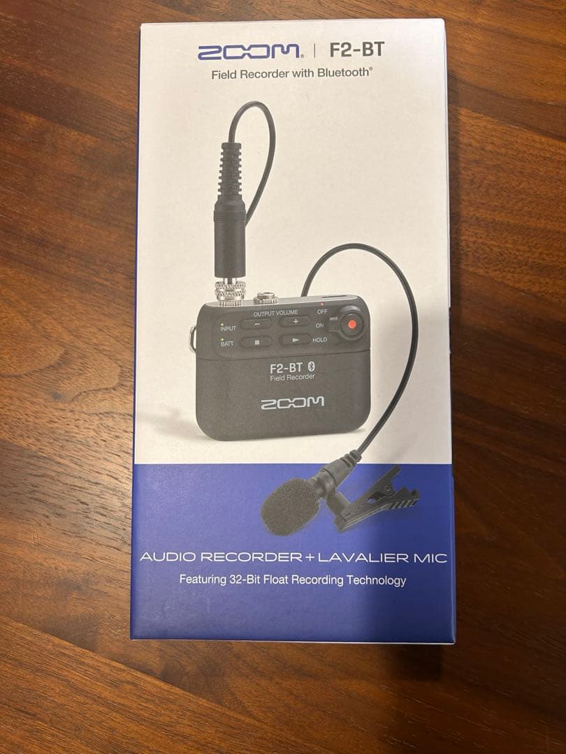 ZOOM F2-BT ズームフィールドレコーダー 32ビットBluetooth