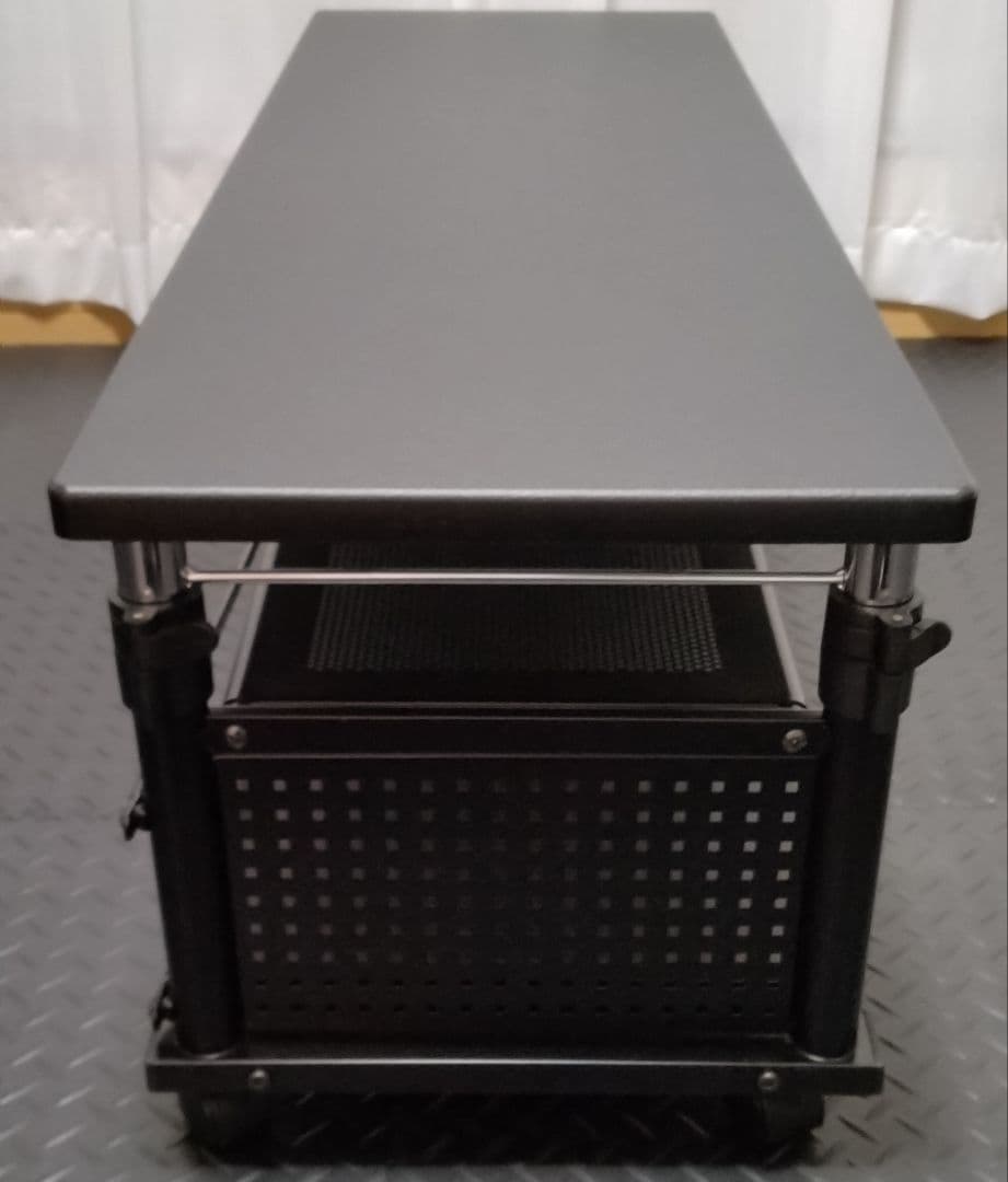 Bauhutte バウヒュッテ 昇降式 テレビ台 BHV-1000H-BK