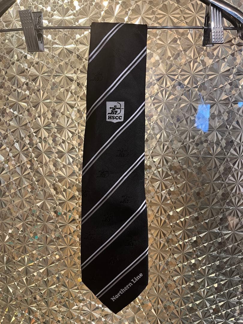 【未使用】ロンドン ノーザンライン ネクタイ　NorthernLine イギリス