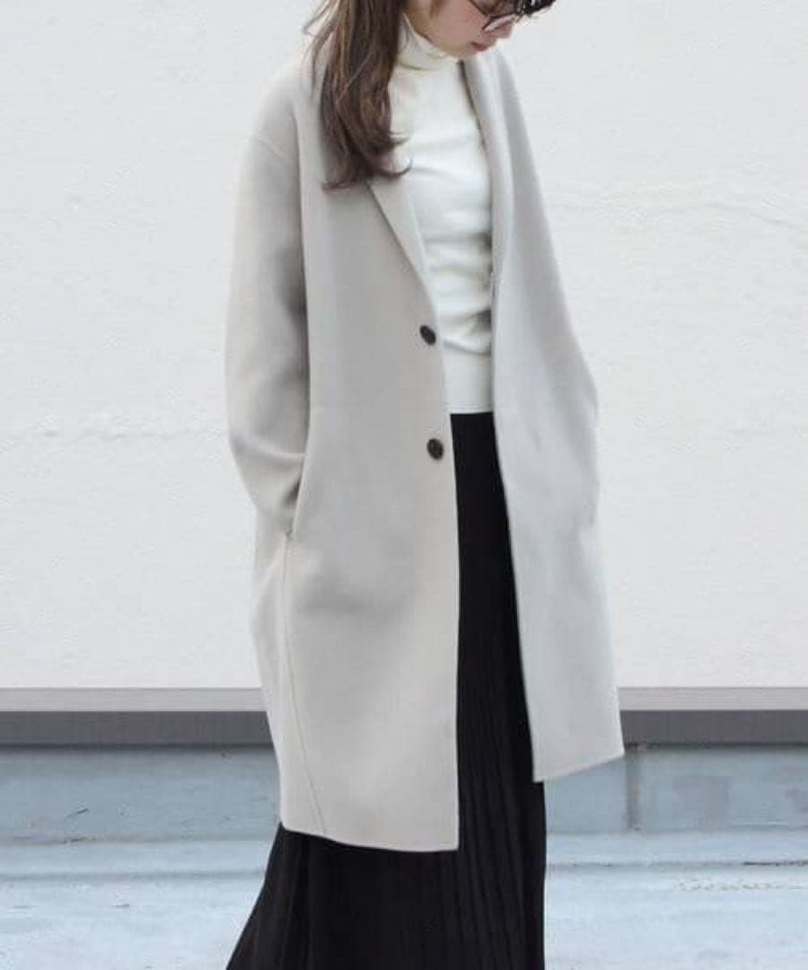 ルグラジック　LE GLAZIK ウールリバーチェスターコート