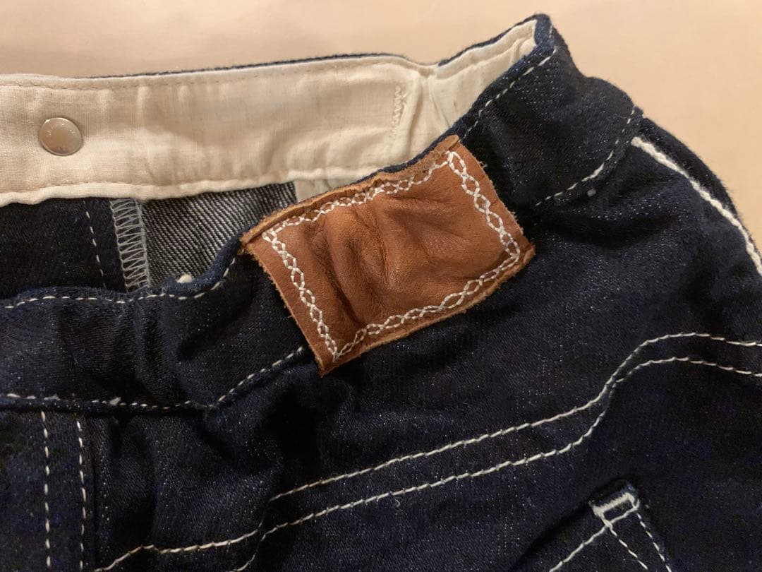 【未使用】ミナペルホネン　キッズ　alwaysデニムパンツ110