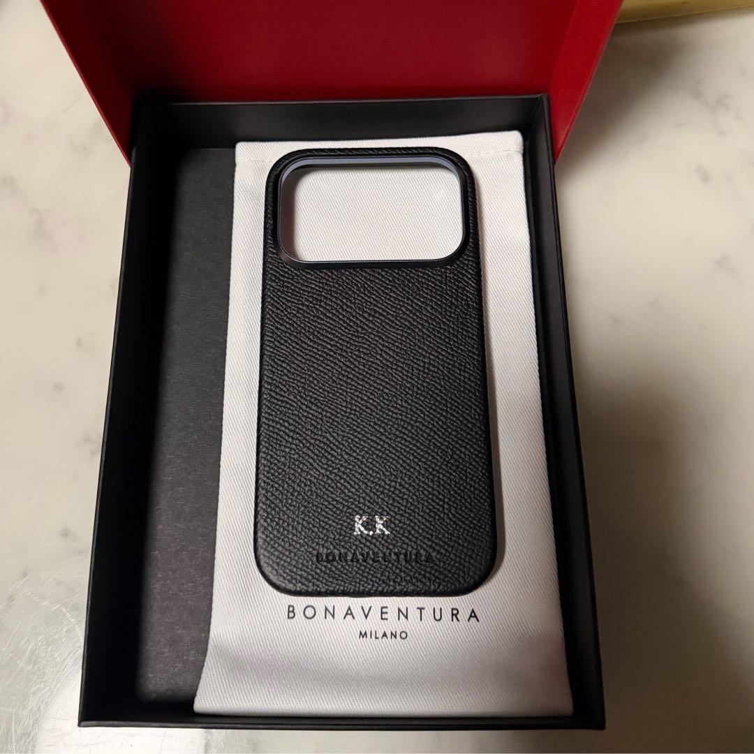 ボナベンチュラ iPhone 17 Pro バックカバーケース ノービレレザー