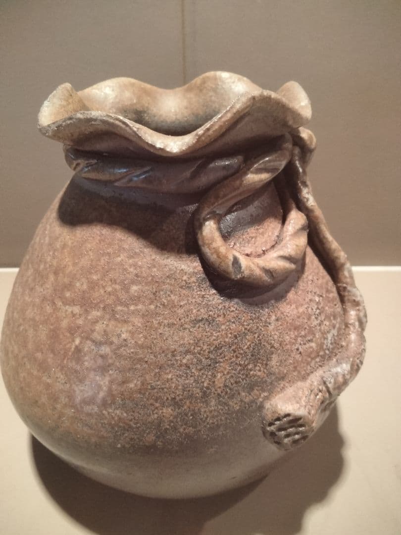 備前焼　　壺　花瓶　一輪挿し