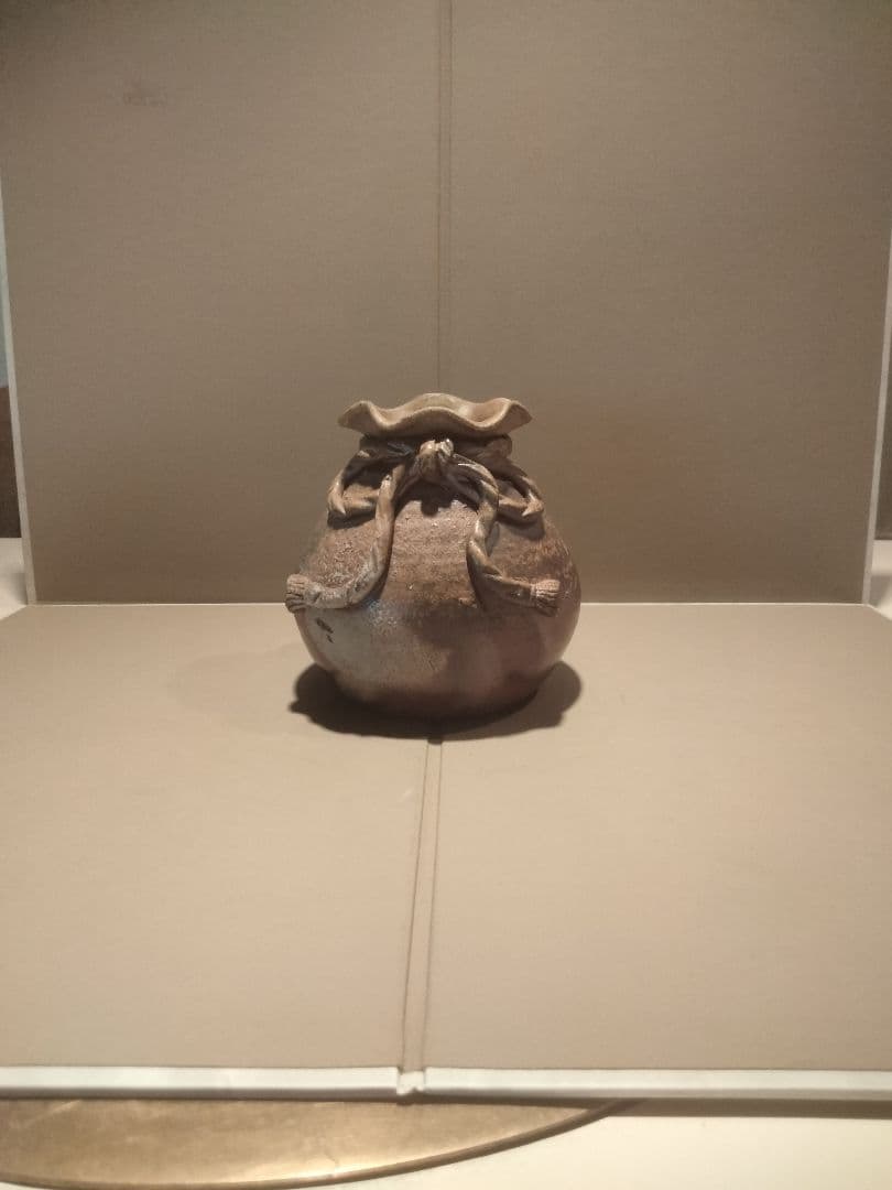 備前焼　　壺　花瓶　一輪挿し