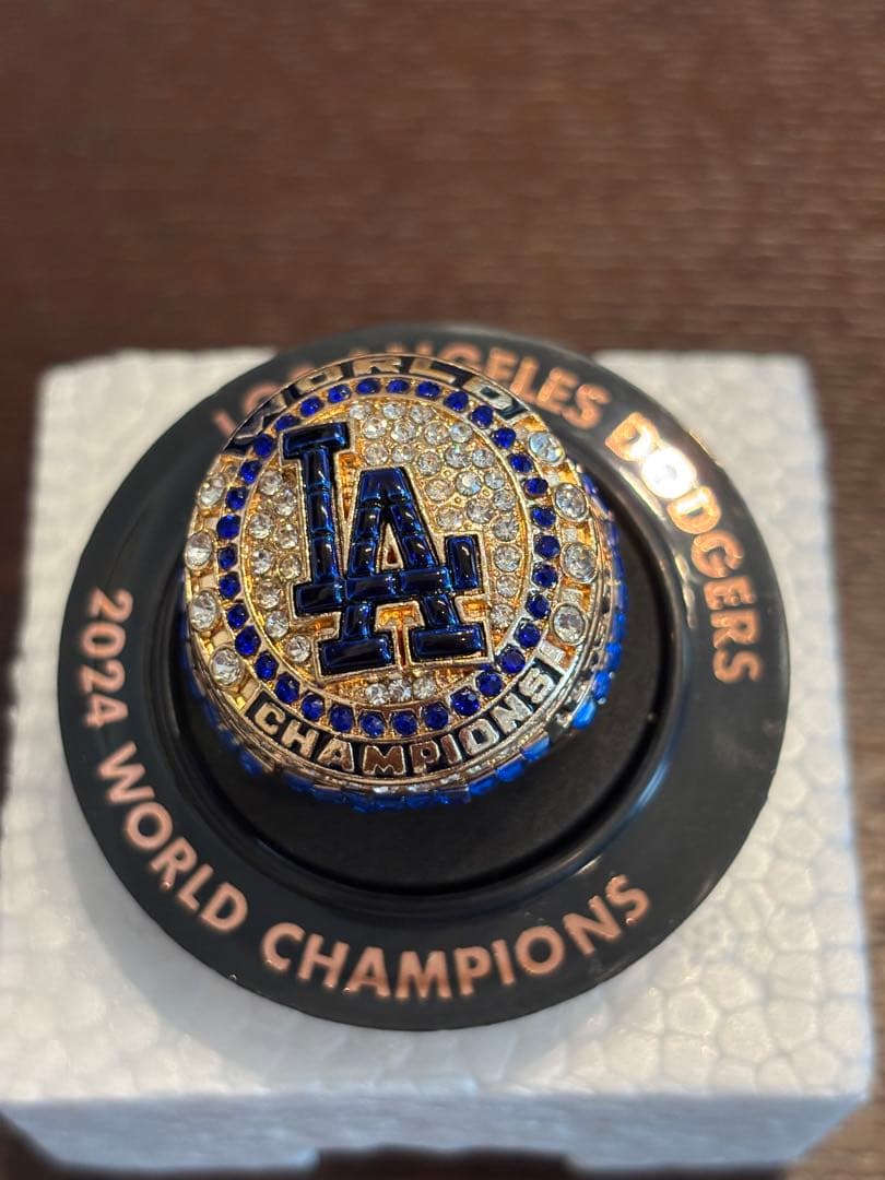 ロサンゼルス・ドジャース 2024 ワールドチャンピオンリング　18 山本由伸