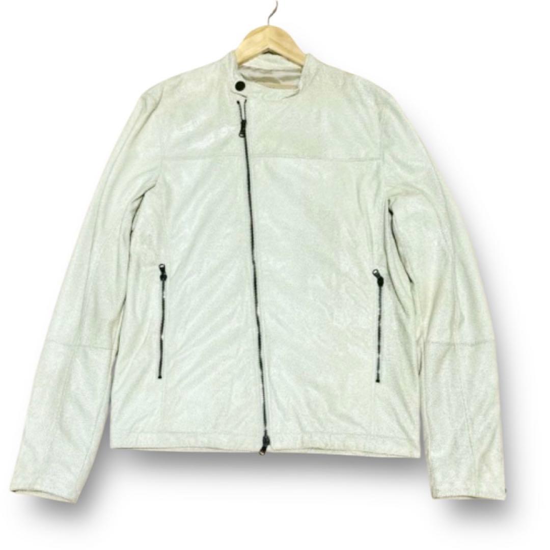DROMe ゴートレザー ライダース ジャケット 山羊革 本革 ドローム