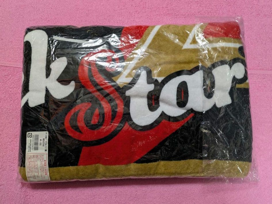 矢沢永吉　スペシャルビーチタオル　ロゴ星　ROCK STAR