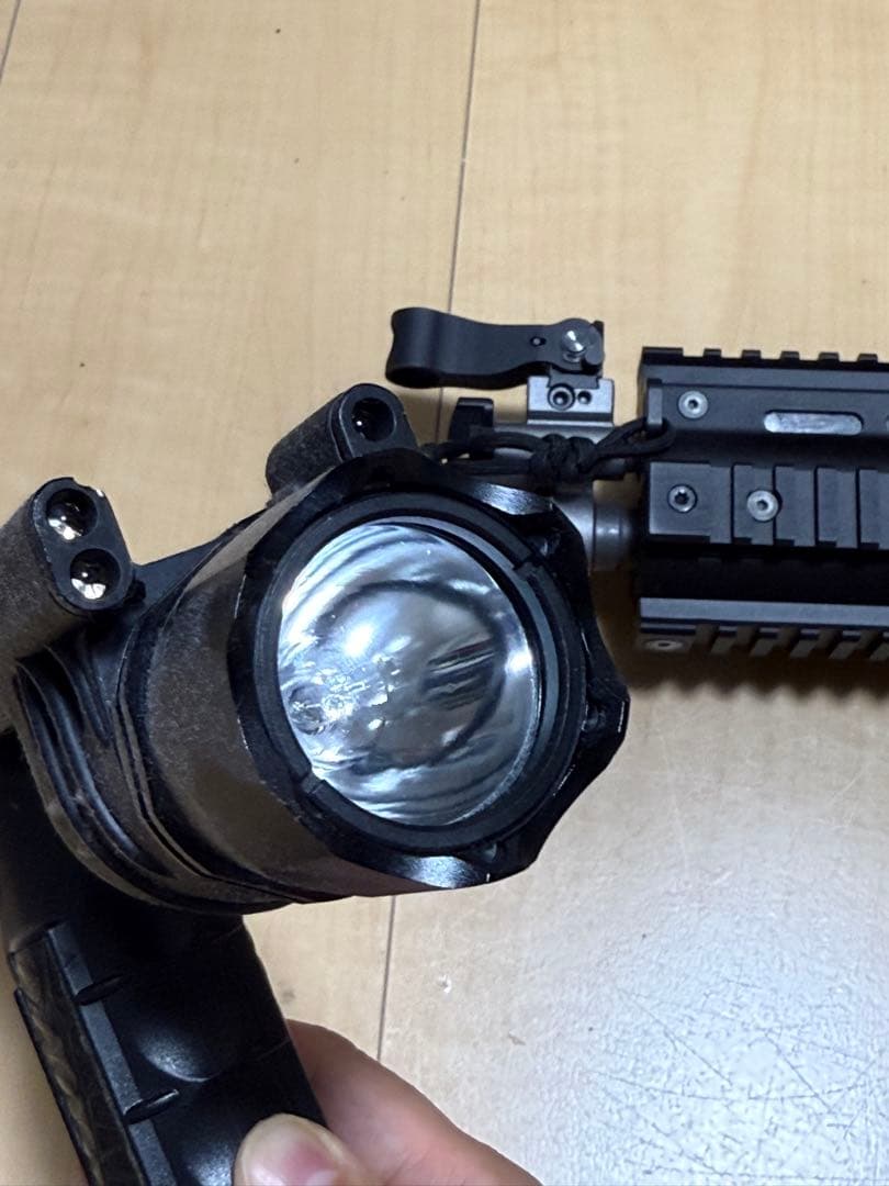 【むらっぱ】SCAR-L ガスブロ　マガジン3本　グリップライト