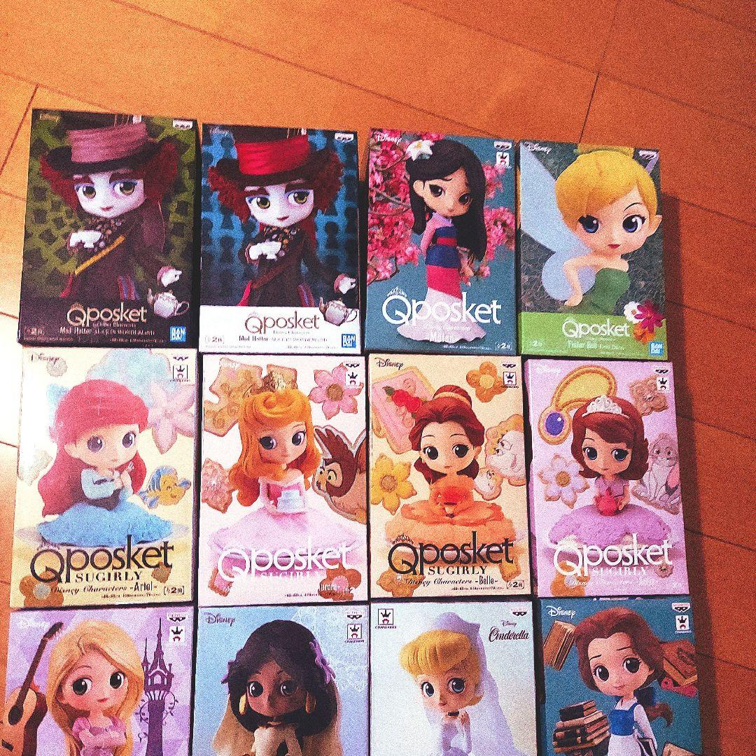 Qposket Sweetiny ComicPrincess ディズニー24種