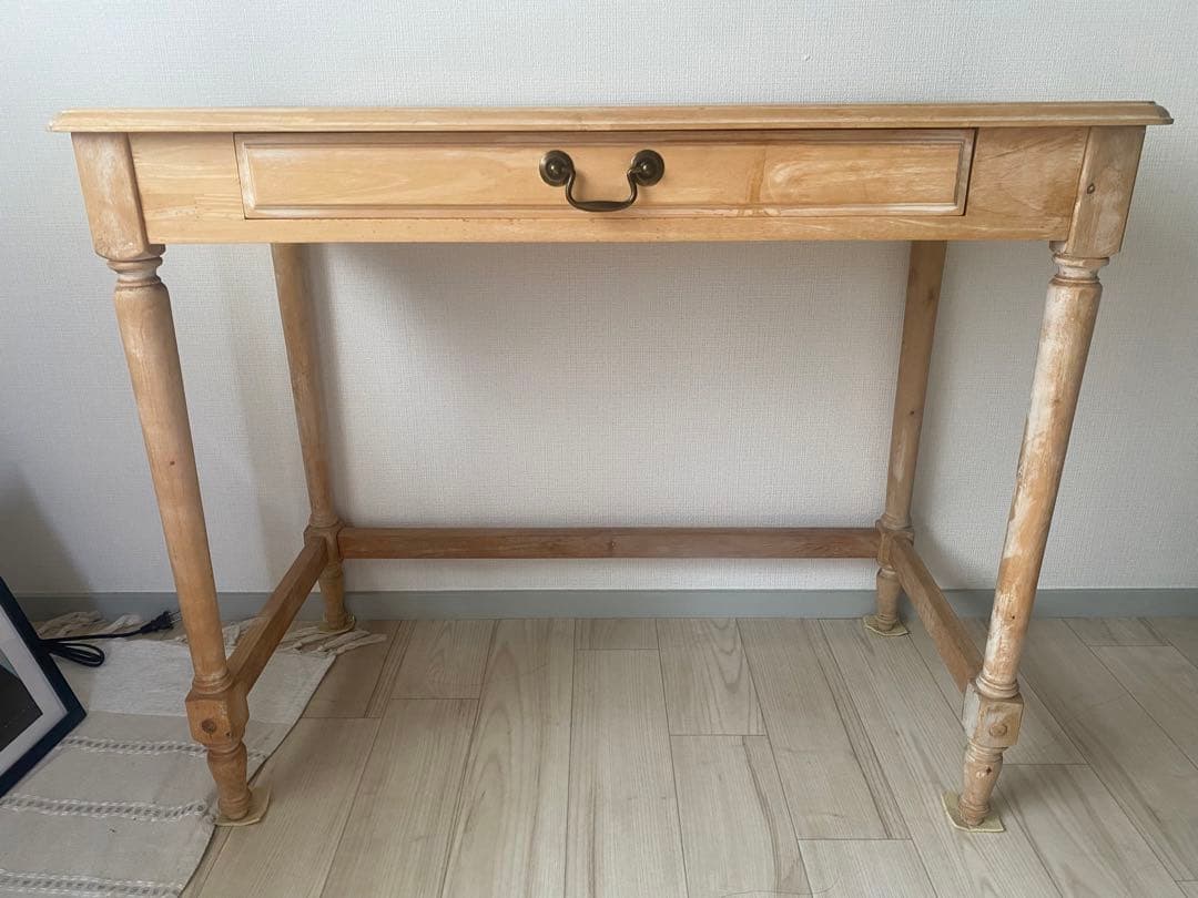 【引き取り限定:杉並区】アンティークデスク 剥離家具