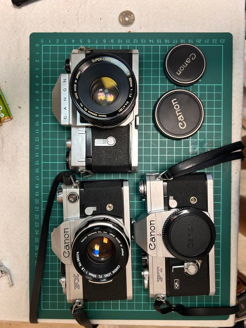 保湿保管Canon FX FT Canonflex 動作品美品　おまけありまとめ