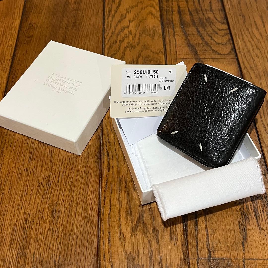 Maison Margiela トリフォールドウォレット　ブラック
