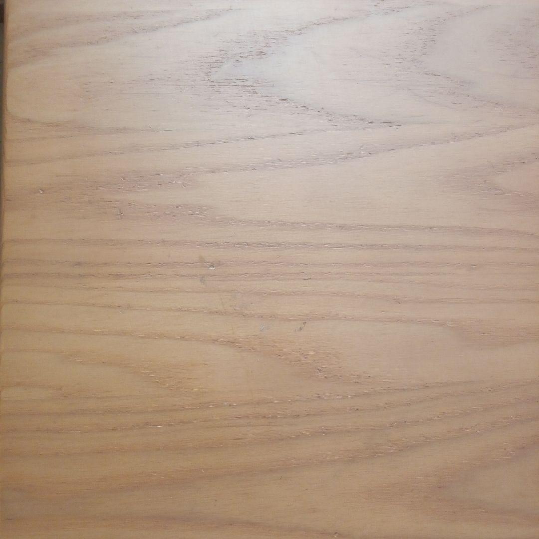 タモ材 ダイニングテーブル 引き出し付き