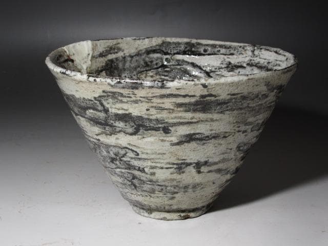 ★　仁阿弥道八　白釉鉢　どっしりかまえた一品です★x553