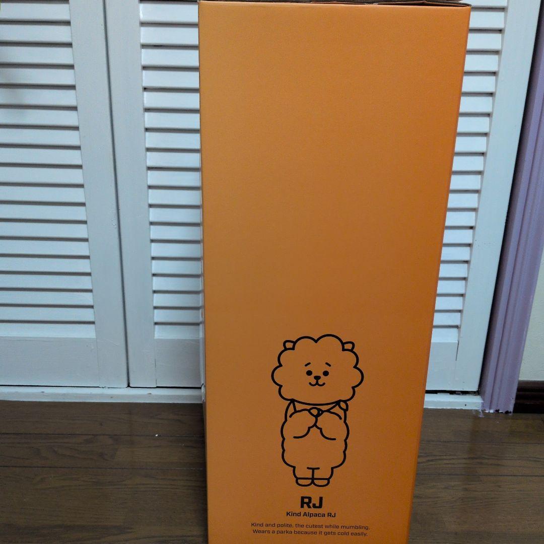 公式 BTS BT21 RJ ジャンボ スタンディングドール ぬいぐるみ