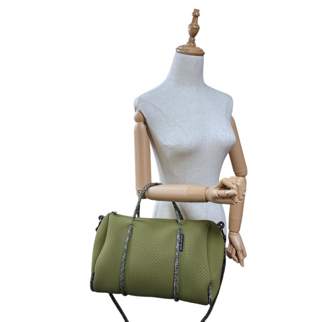 STATE OF ESCAPE ミニボストン プリクエル ミディアム カーキ