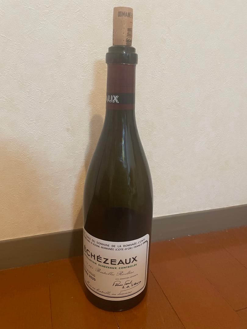 (空き瓶)ÉCHEZEAUX 2020 ドメーヌ・ド・ラ・ロマネ・コンティ
