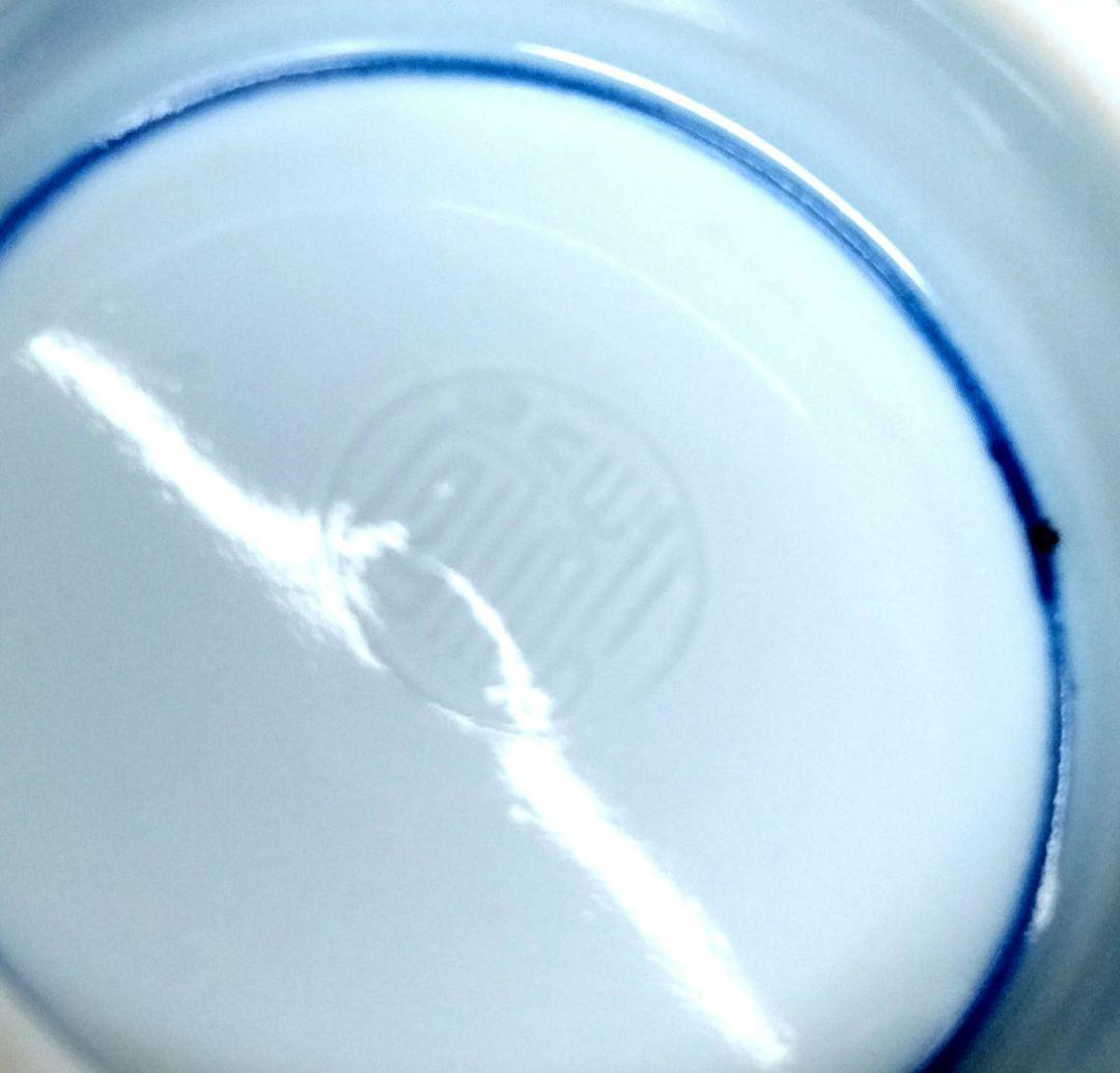 ☆ 叶松谷 清水焼 色絵湯呑