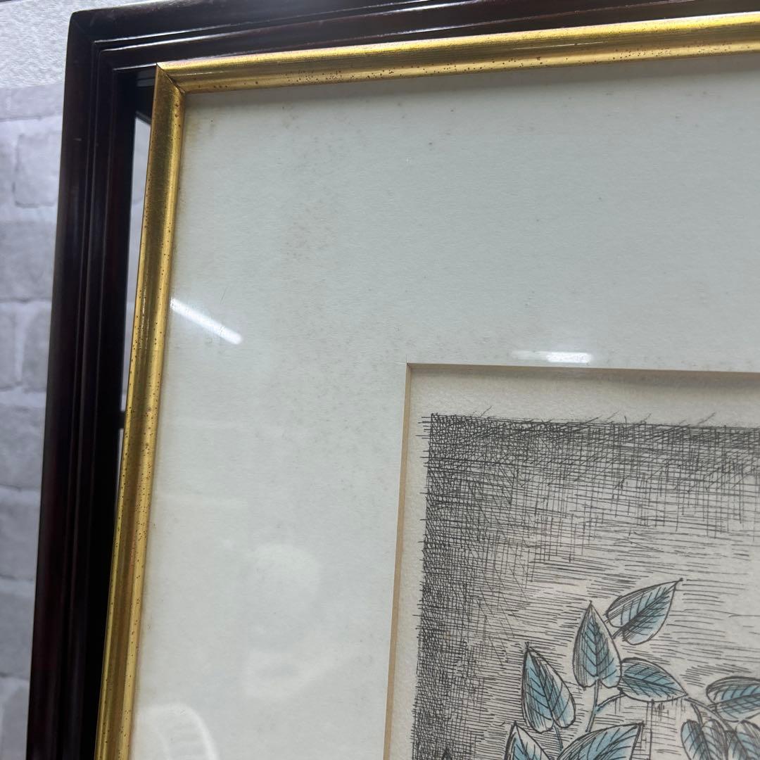 5959 レイモン・ペイネ リトグラフ 『ハートのプレゼント』