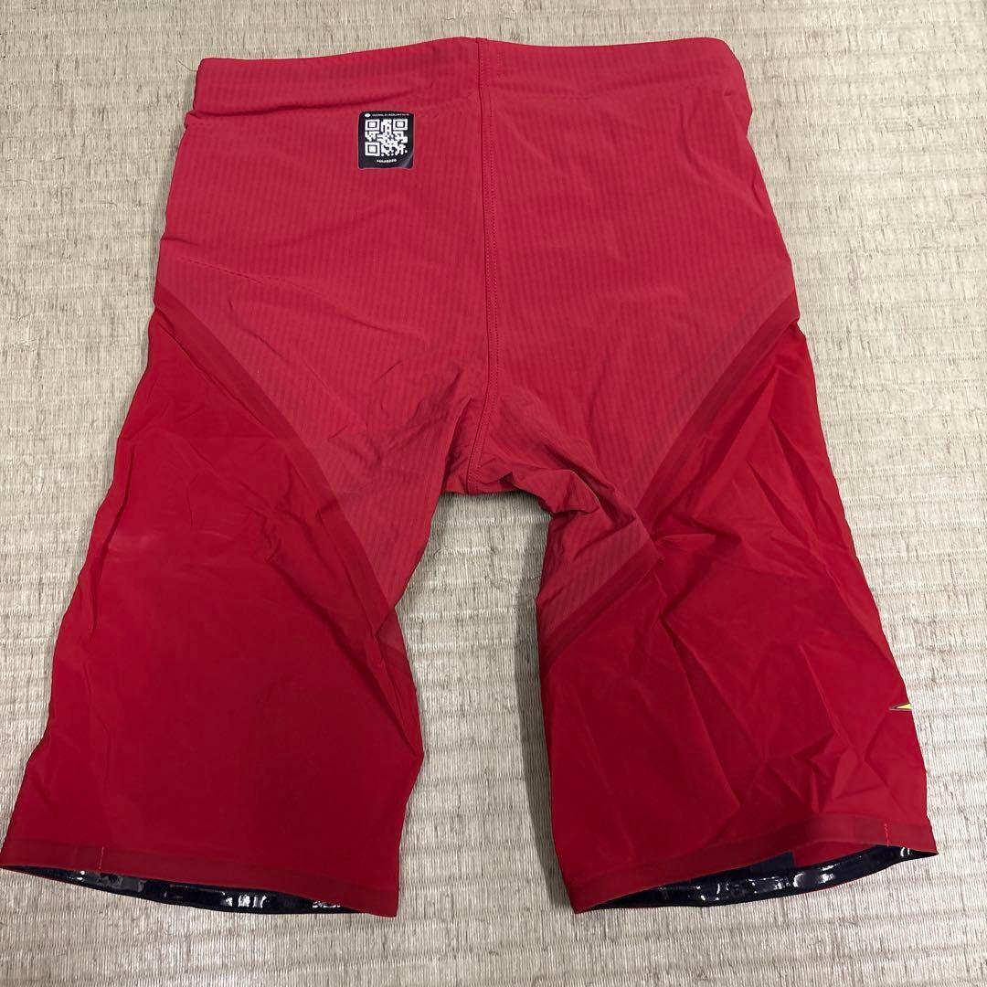 Mizuno 競泳水着 M レッド/ブラック