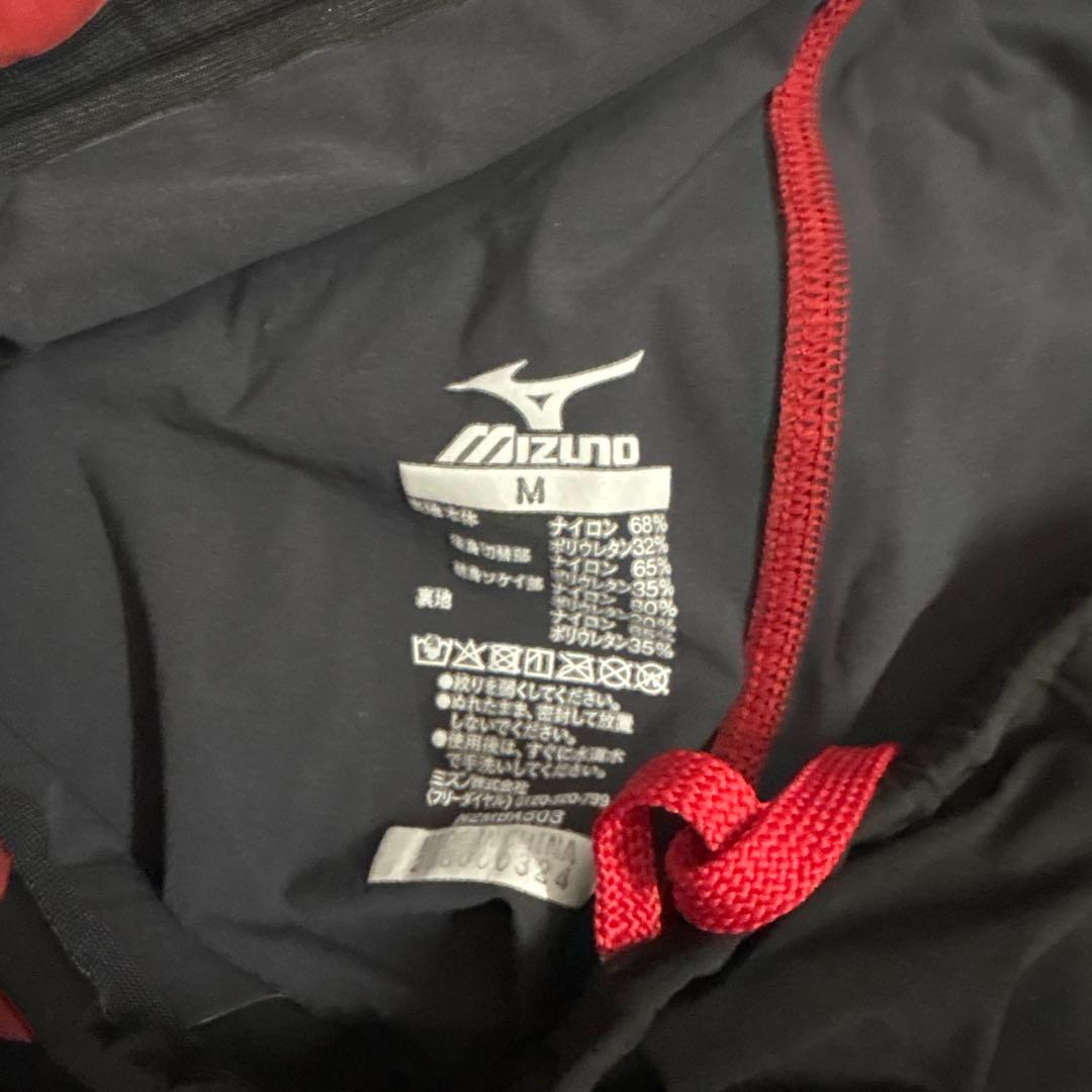 Mizuno 競泳水着 M レッド/ブラック