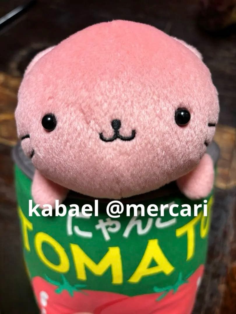 にゃんにゃんにゃんこ にゃんこマーケット パッケージぬいぐるみBIG トマト缶