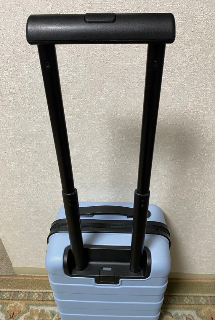 MUJI無印良品　19リットル　キャリーケース　ライトブルー