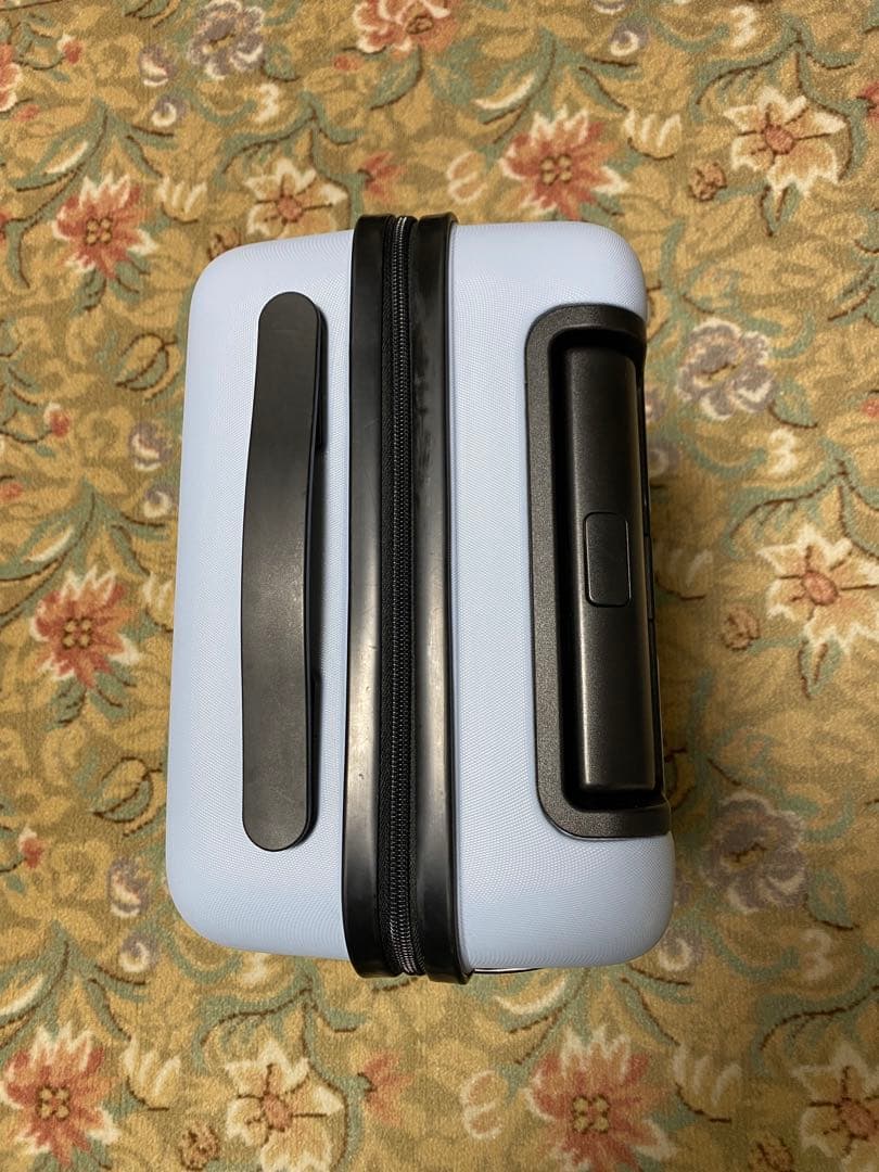 MUJI無印良品　19リットル　キャリーケース　ライトブルー