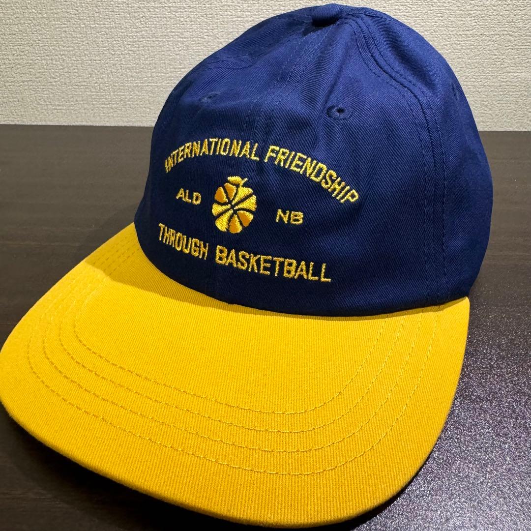 エメレオンドレ×ニューバランス 6パネルロゴキャップ フリーサイズ