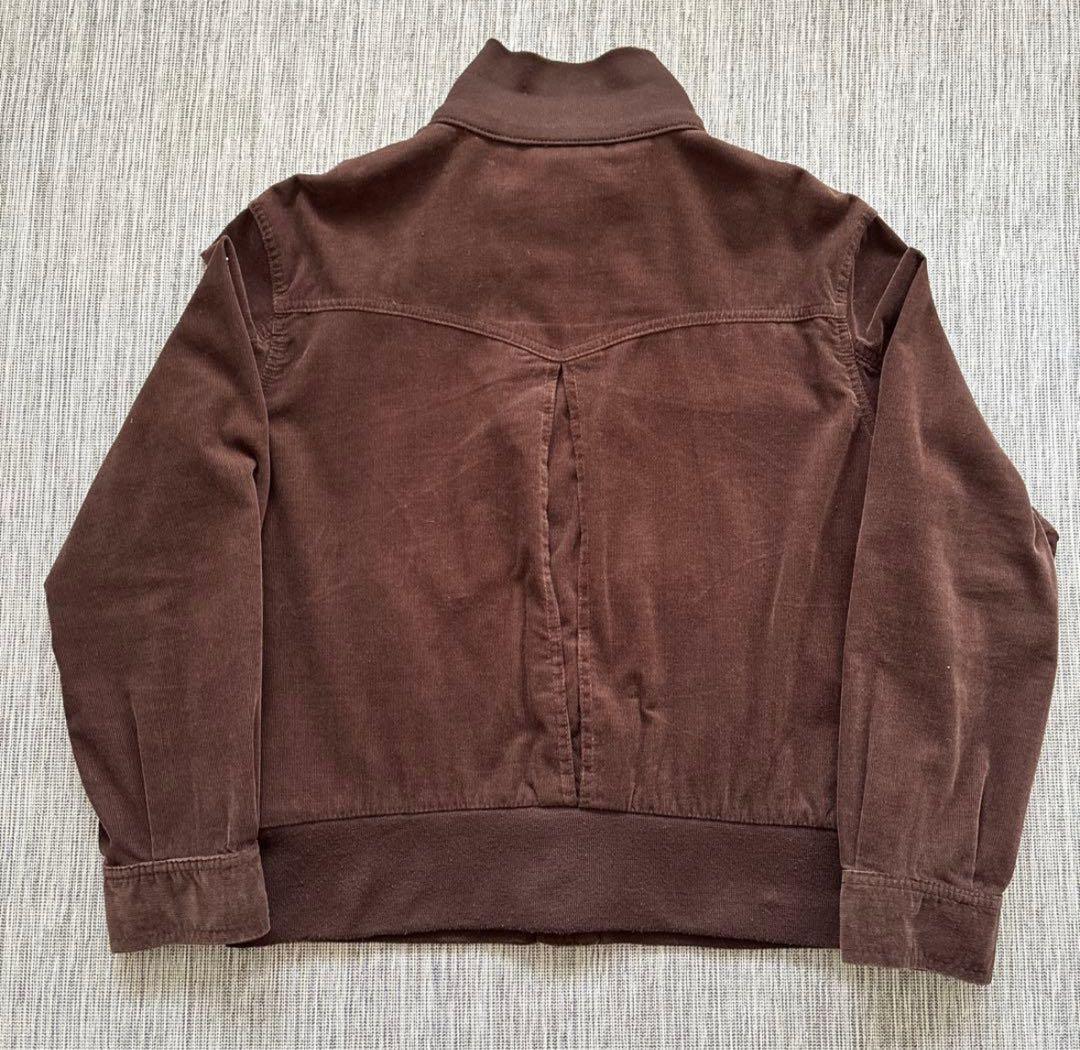 90s Jeans 細畝コーデュロイジャケット ブルゾン
