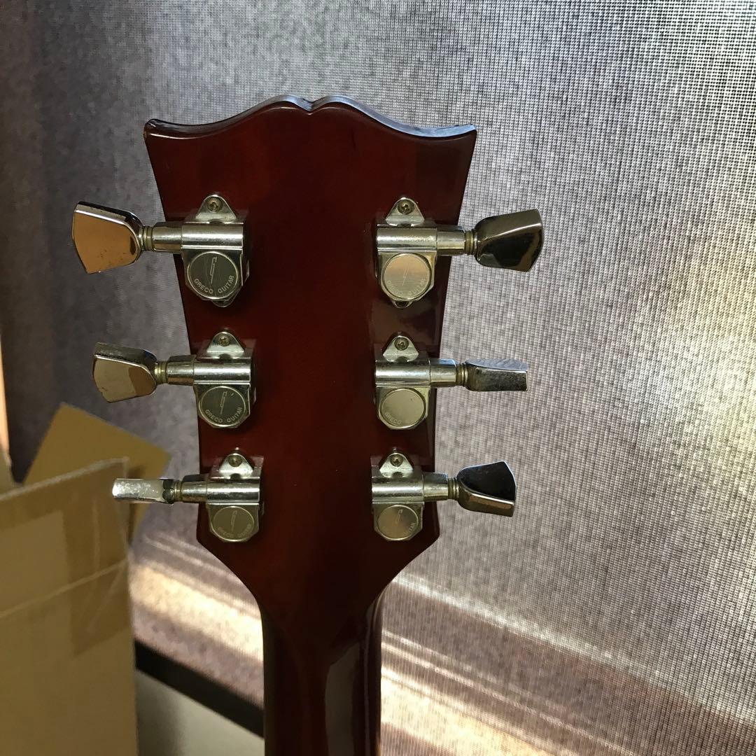 ジャパンビンテージ グレコ レスポール カスタム ハードケース付 中古品