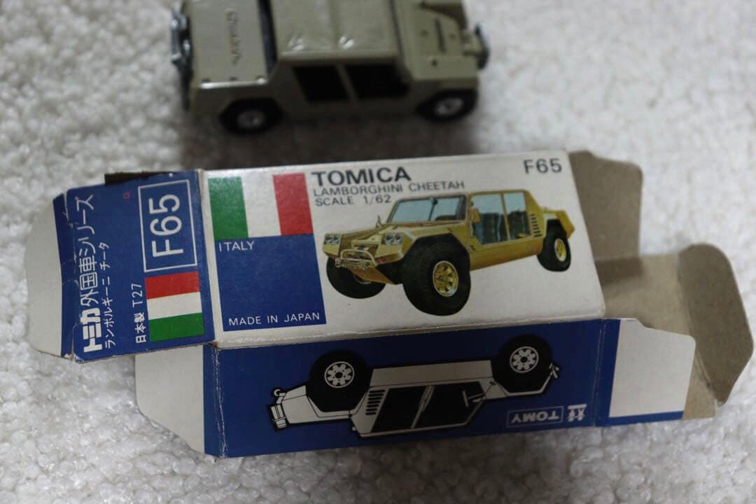 日本製　トミカ　外国車シリーズ　ランボルギーニ　チータ　F65
