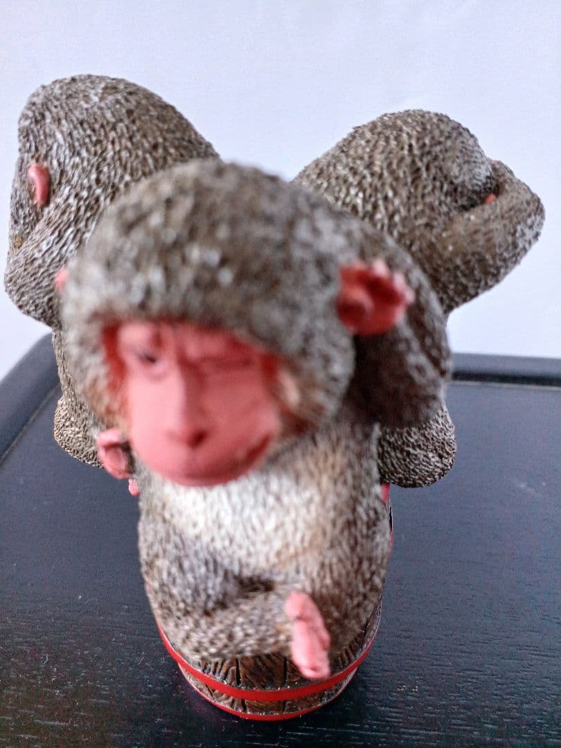 朝隈俊男さん　干支指人形2016年 樽申　サイン入り　訳あり