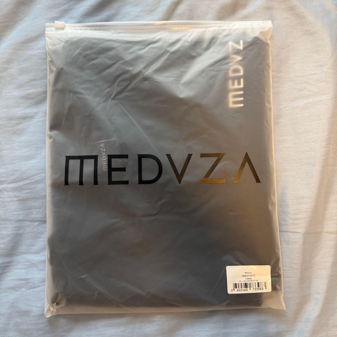 MEDUZA Tシャツ ブラック バックプリント Lサイズ