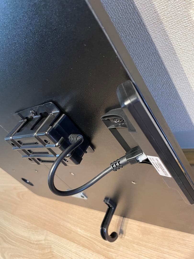 [美品] 電動昇降デスク 幅160cm 奥60cm 引出し付き