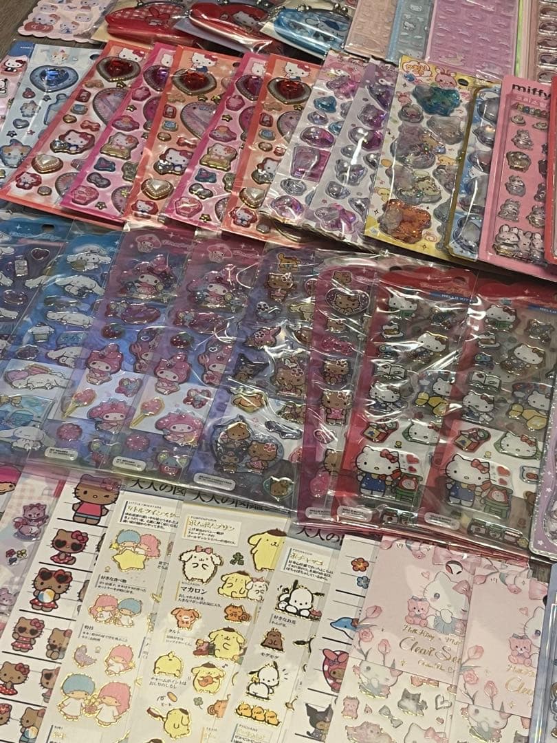 ボンボンドロップシール まとめ売り シール　100点