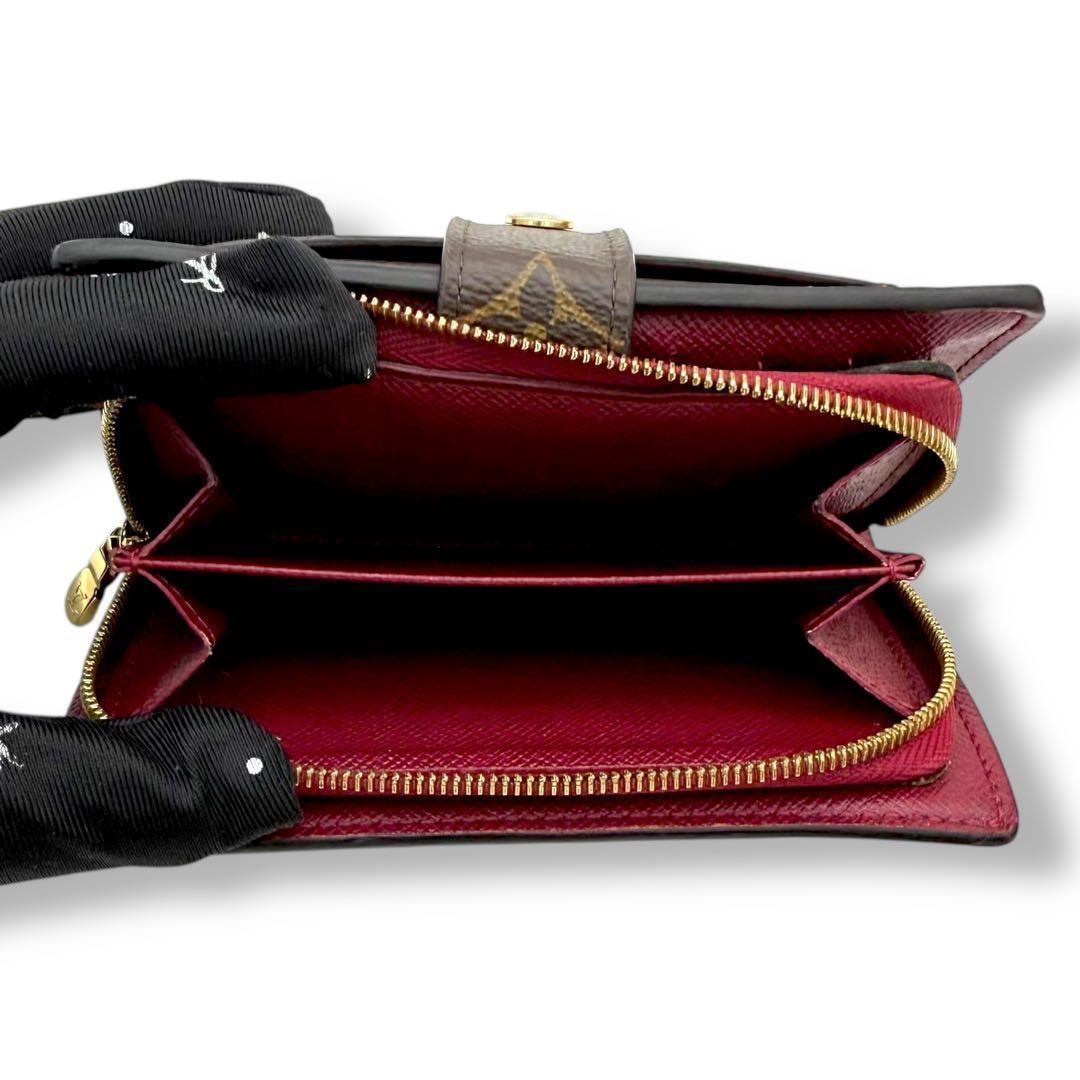 【美品】　ルイヴィトン 折り財布 ポルトフォイユ ジュリエット モノグラム