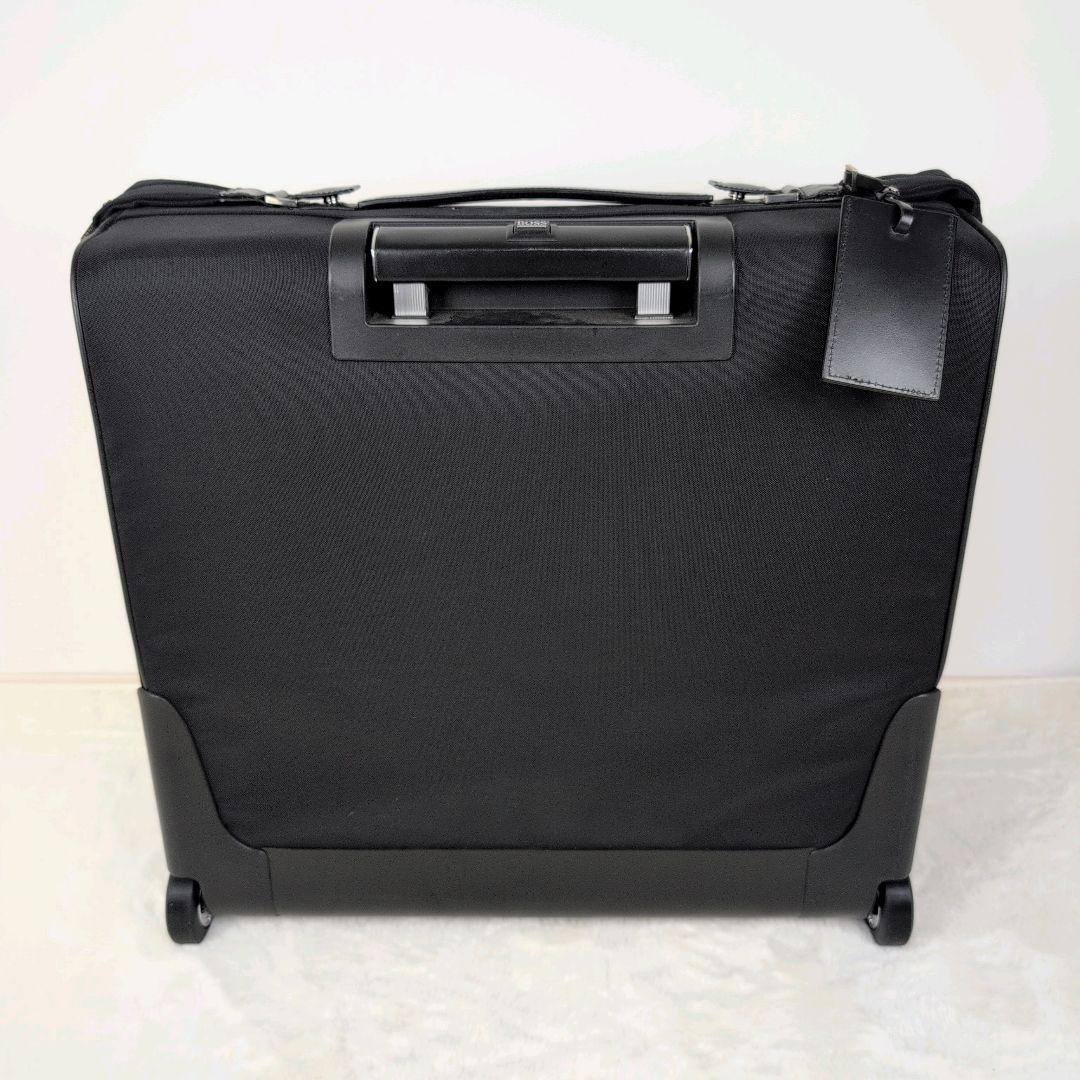 美品✨HUGO BOSS キャリーケース スーツケース 2輪 ブラック 大容量