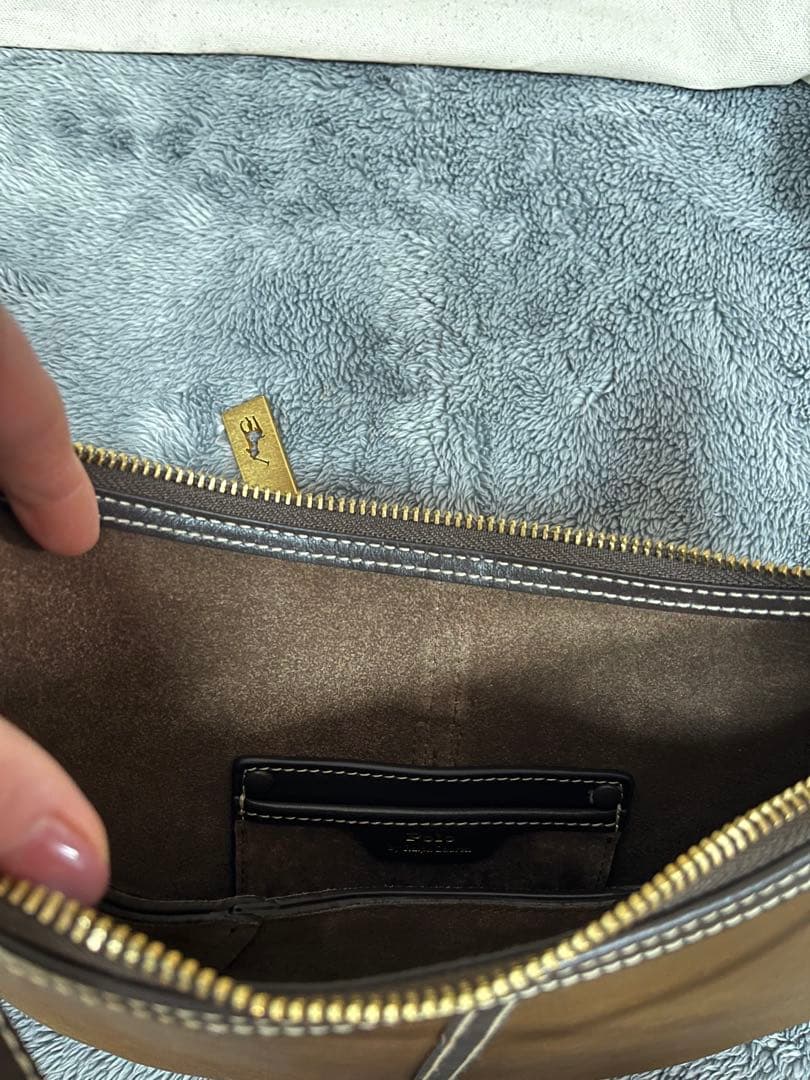 【新品未使用】Polo ID レザー ミニ ショルダー バッグ