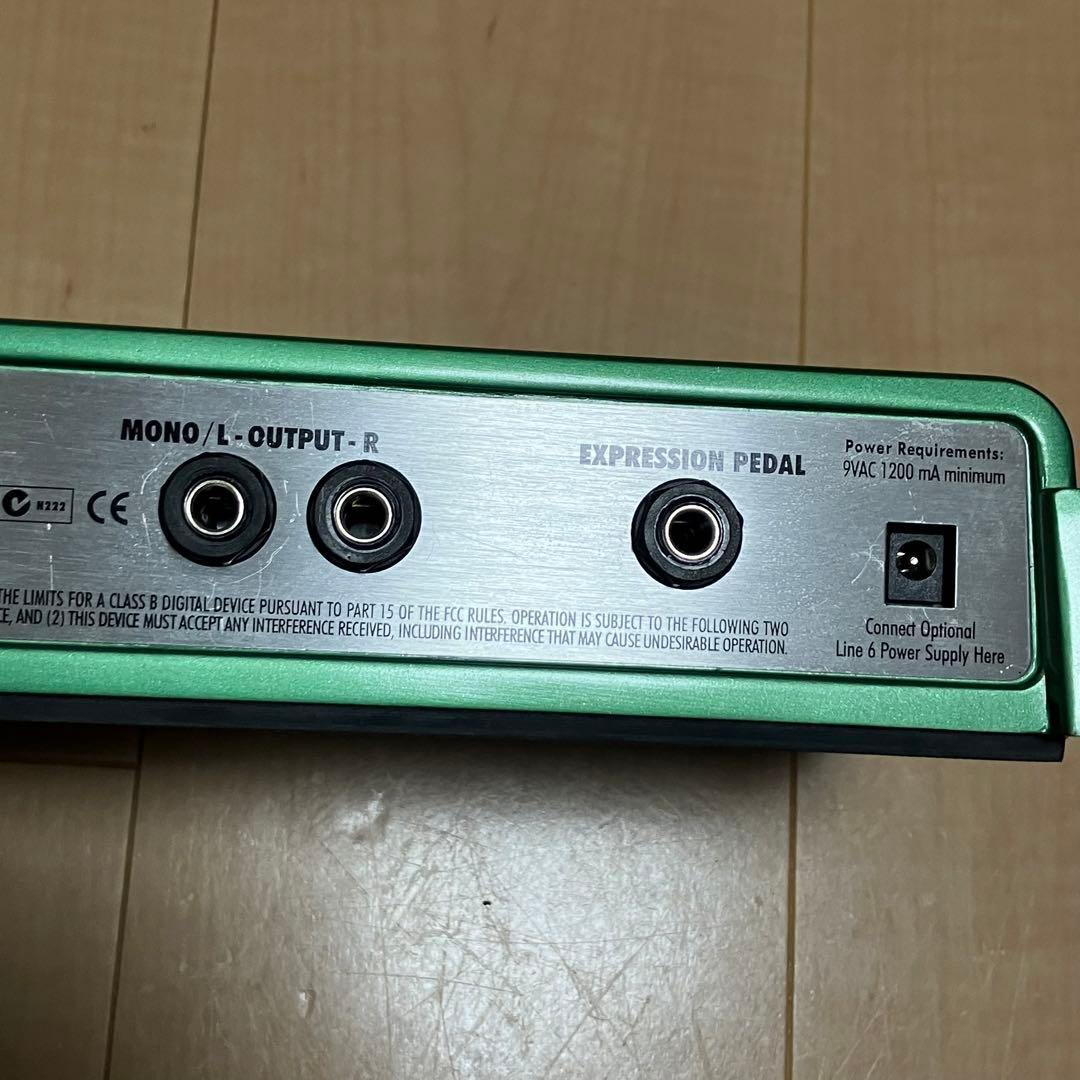 生産終了LINE 6名機DL4 ライン6ギターエフェクターディレイ アダプタ付き