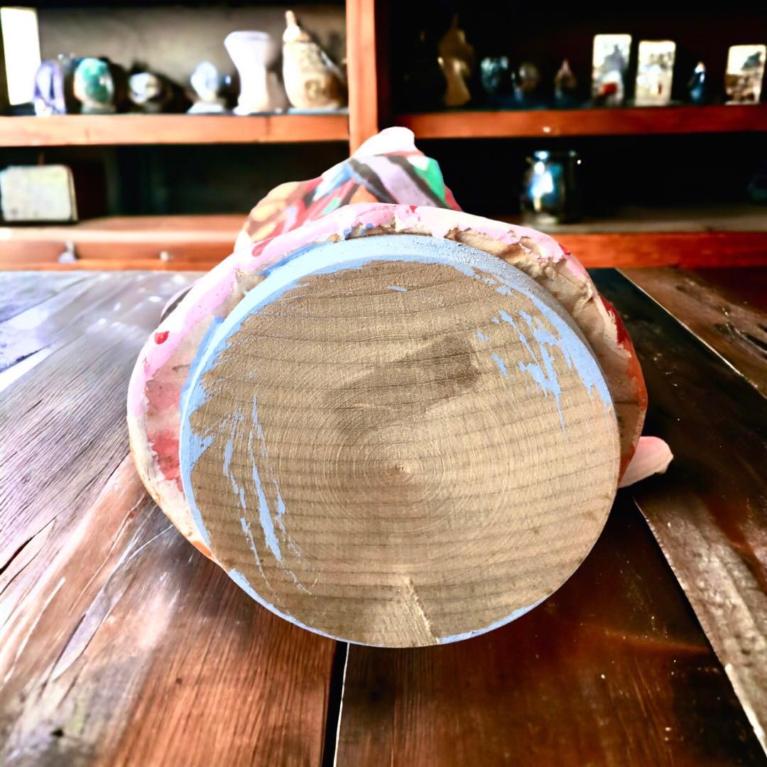 古玩 青森県 廃絶 郷土玩具 青森名玩 青森張子人形① 福原英治郎 花魁  民藝