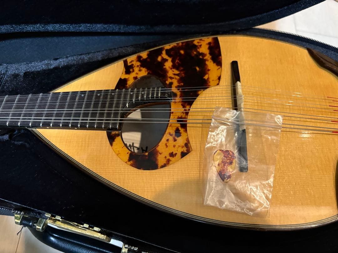 手工品 石川捷二郎 マンドリン No.2 2004年製 スーパーライトケース付き