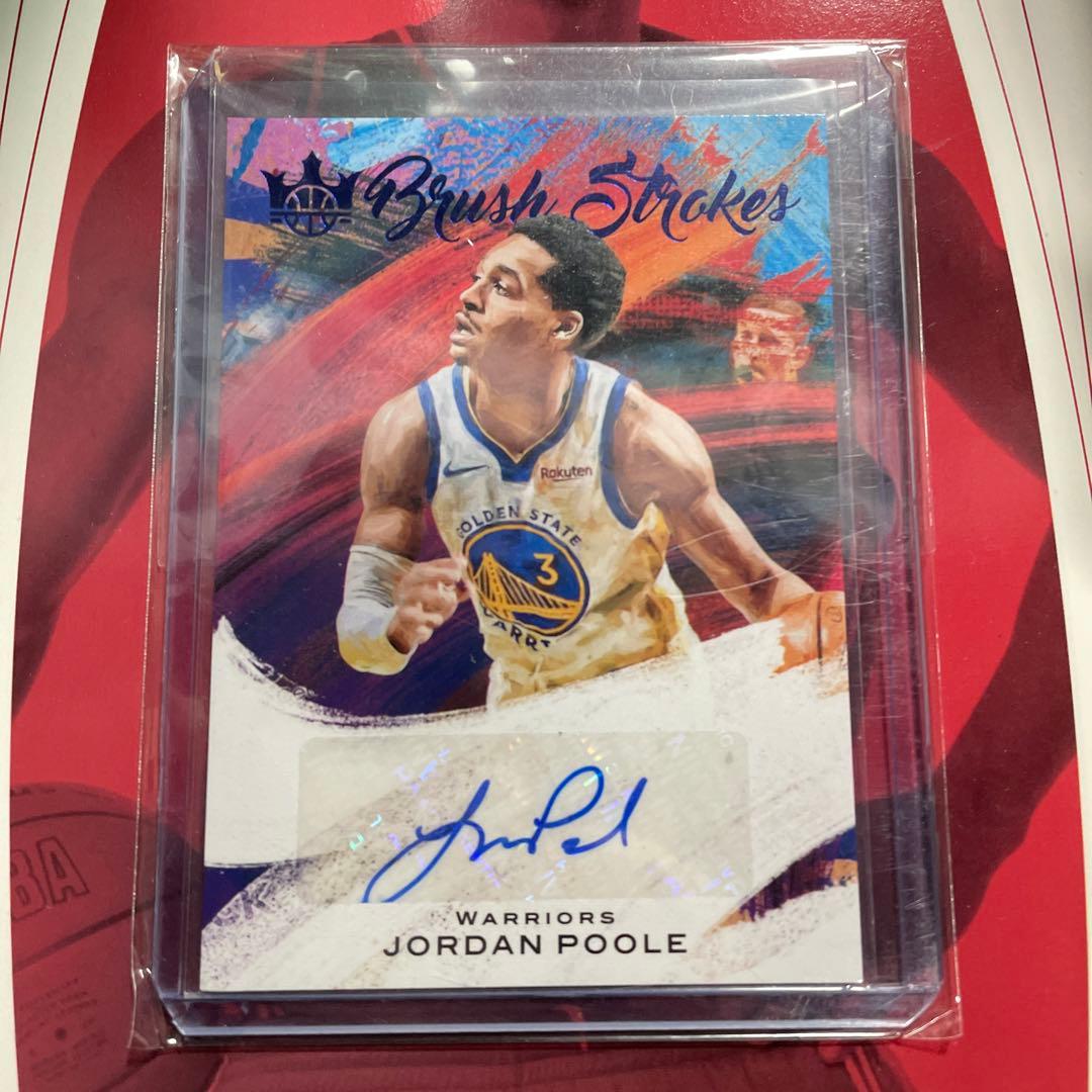Jordan Poole サインカード /25枚限定